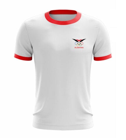 Albanian Style Simple Sports T - Shirt for Active Wear