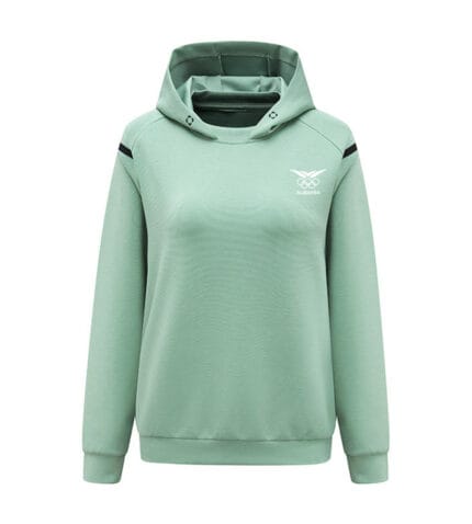 Classic Small Horizontal Stripe Hooded Sweatshirt