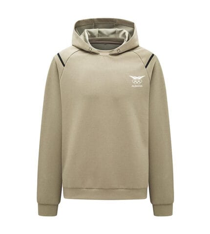 Classic Small Horizontal Stripe Hooded Sweatshirt