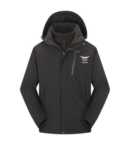 Four - proof 3 - in - 1 Fleece Softshell Jacket