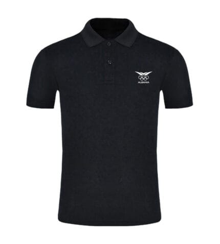 Quick-Dry Solid Color Collared Polo Shirt