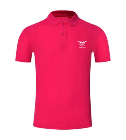 Quick-Dry Solid Color Collared Polo Shirt