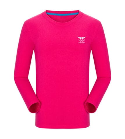 Premium 100% Cotton Crew Neck Long Sleeve T-Shirt